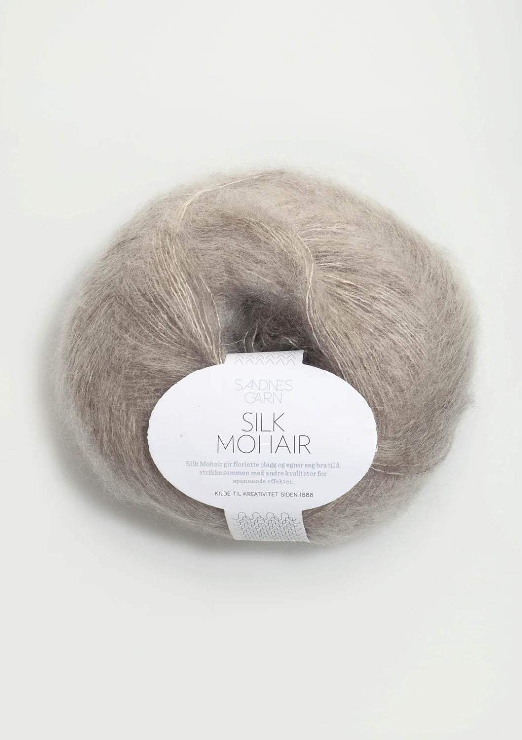 Silk Mohair Sandnes 2650 - Beigemelert