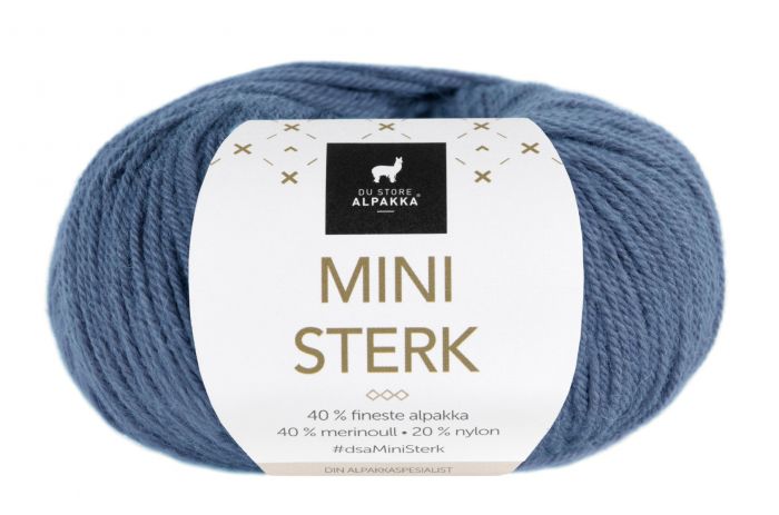 Mini Sterk Du Store Alpakka - 865 Denim
