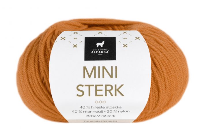 Mini Sterk Du Store Alpakka - 858 Safrangul