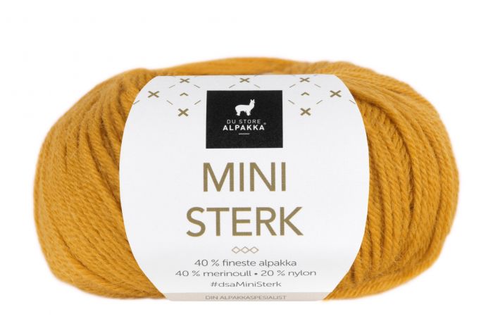 Mini Sterk Du Store Alpakka - 835 Gullgul