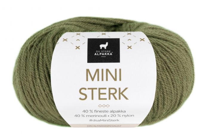 Mini Sterk Du Store Alpakka - 812 Grønn
