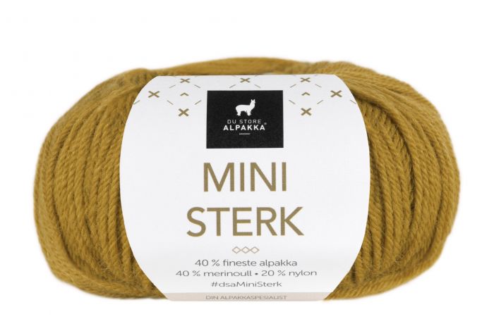 Mini Sterk Du Store Alpakka - 859 Sennep
