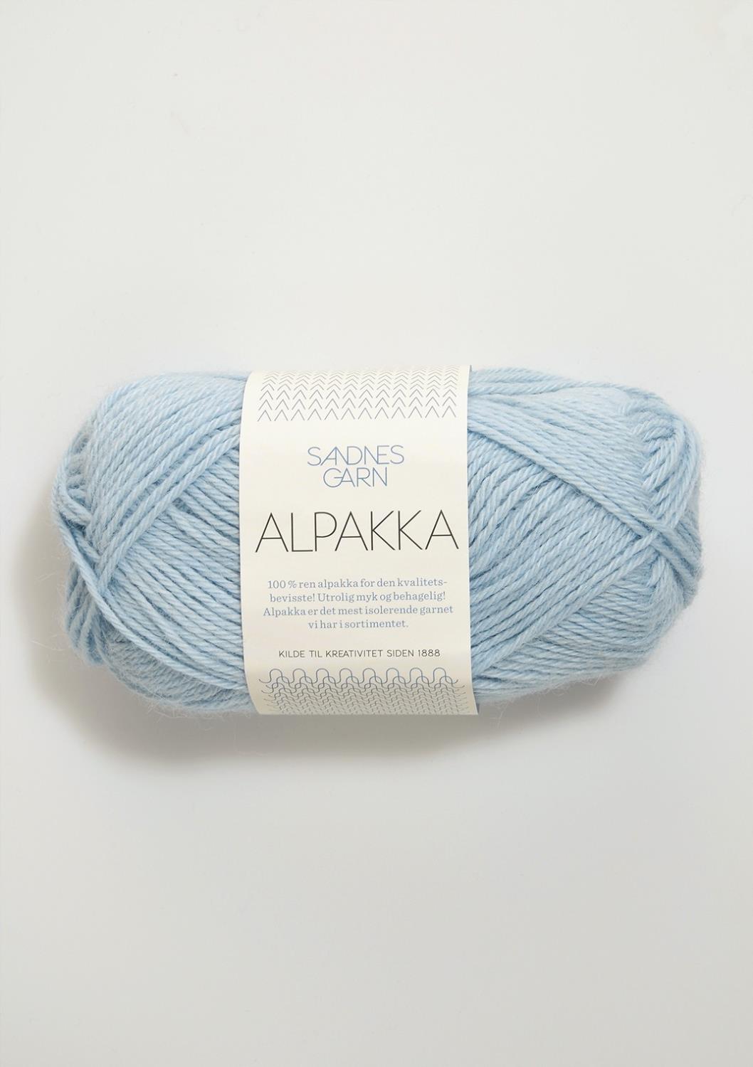 Alpakka Sandnes 6511 - Lys Blå