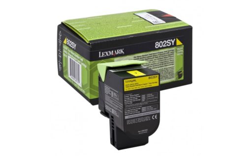 Lexmark 80C2SY0 yellow standard Toner