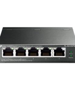 TP-Link TL-SG105PE PoE+ Switch 5P 30W each Port, Total 65W Power Bugdet, Network Monitoring