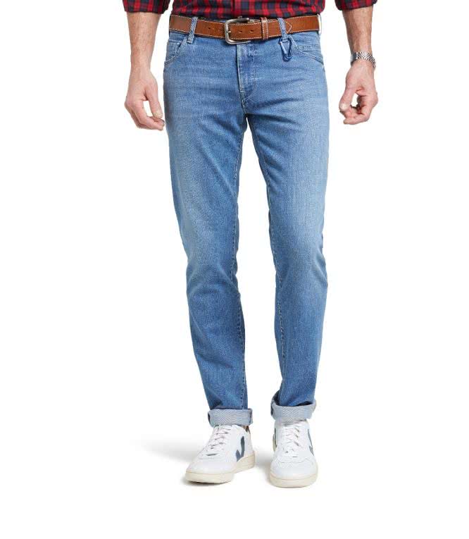 Meyer M5 Slim Jeans Light Blue