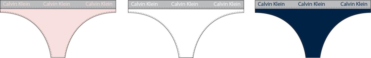 Calvin Klein 3 pk Thong