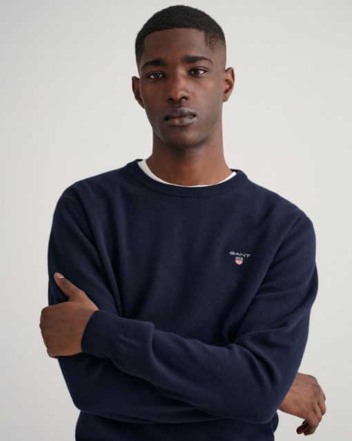 Superfine Lambswool Crew