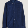 Slim Fit Corduroy Shirt Newport Navy