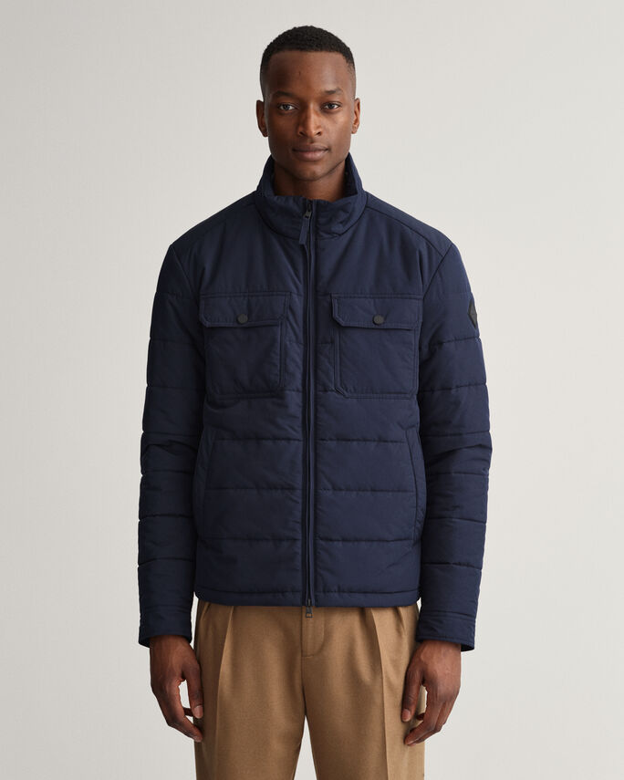D1 Channel Quilted Windcheater