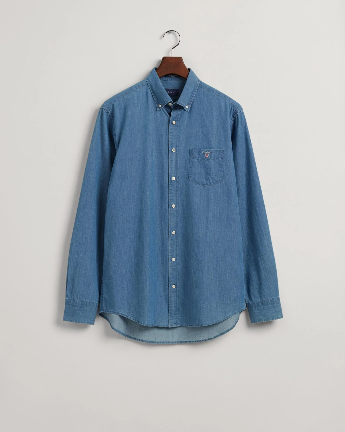 Gant The Indigo Shirt Semi Light Blue