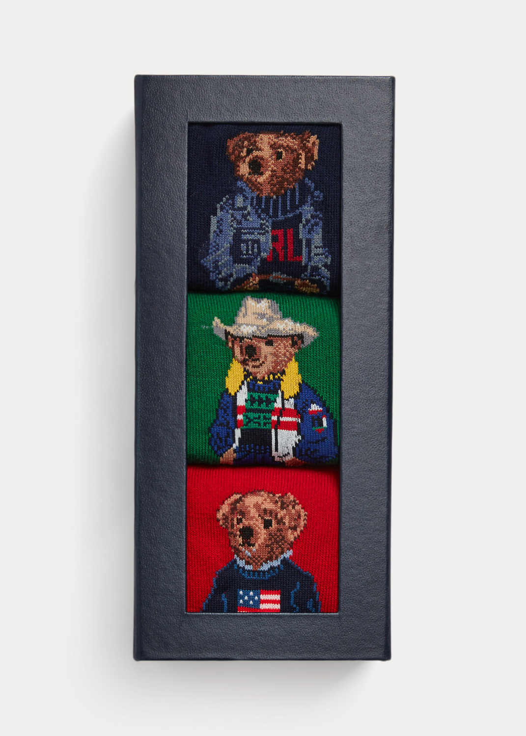 Polo Bear 3-Sock Gift Set