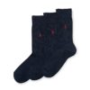 Polo Ralph Lauren Egypt Rib 3 pk socks
