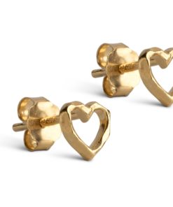 Enamel Copenhagen Studs Organic Heart