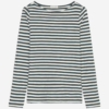 Marco Polo Boat Neck Long Sleeve Striped