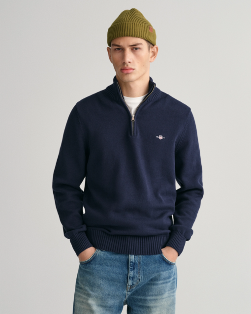 Casual Cotton Halfzip