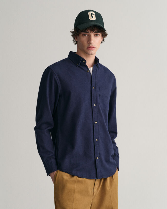 Gant Herringbone Flannel Shirt