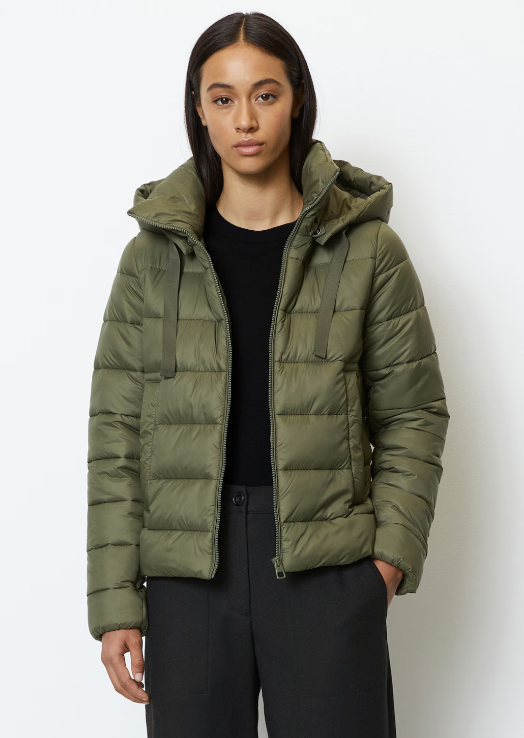 Lightweight Hooded Quilted Jacket