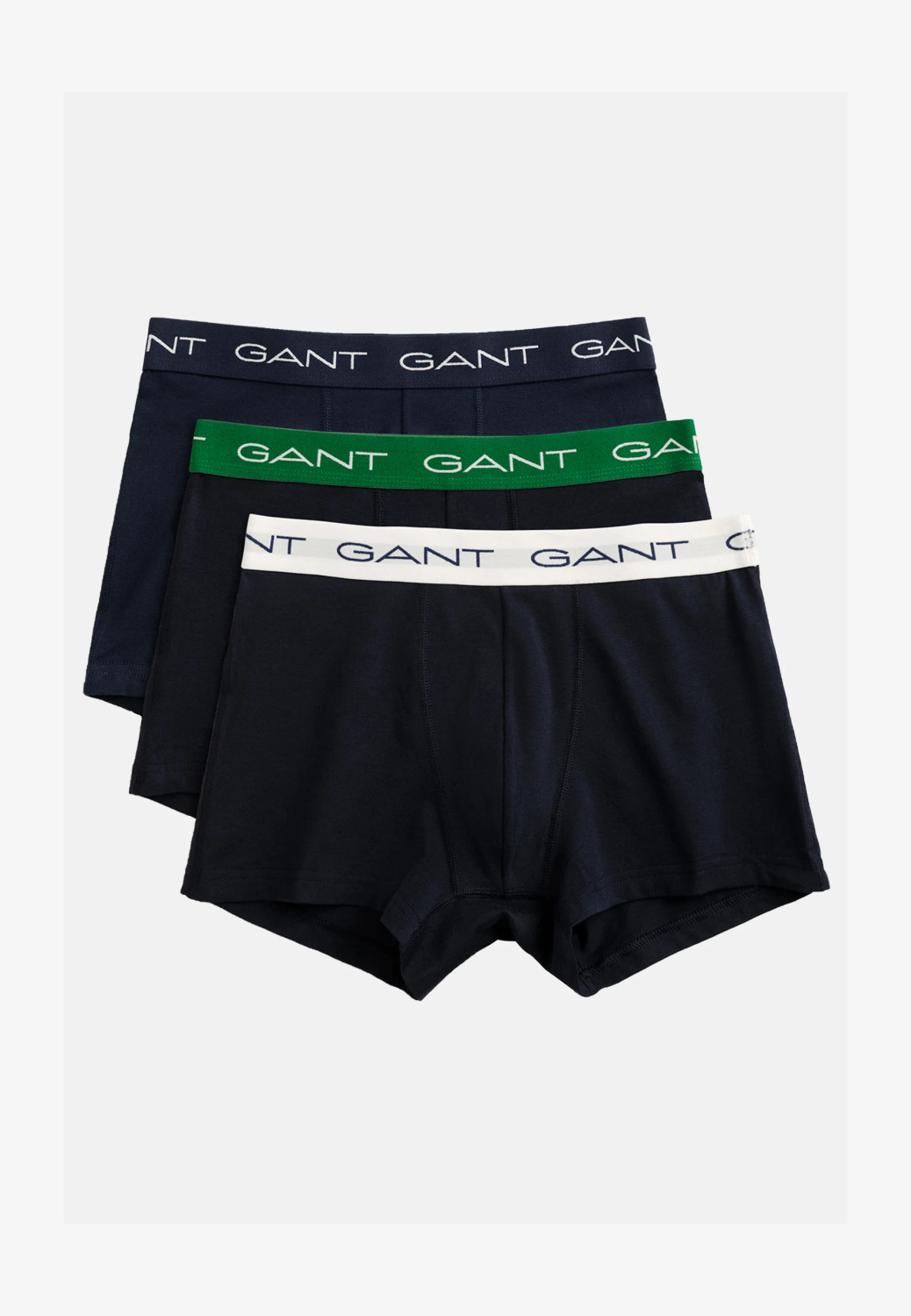 Gant 3-Pack Trunk Cotton Stretch
