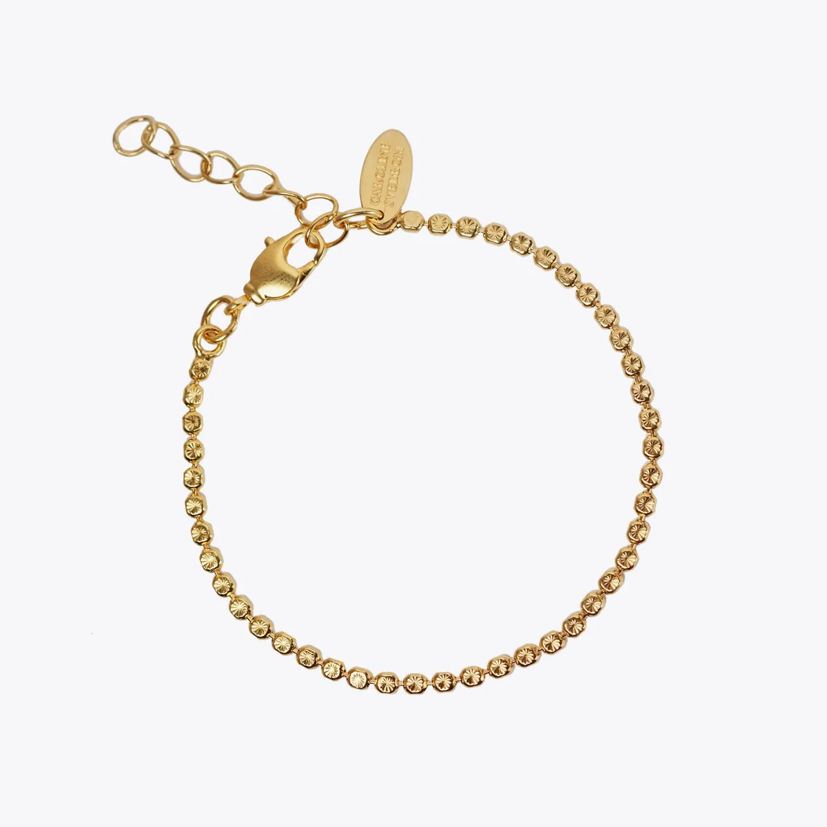 Diamond Chain Bracelet Gold