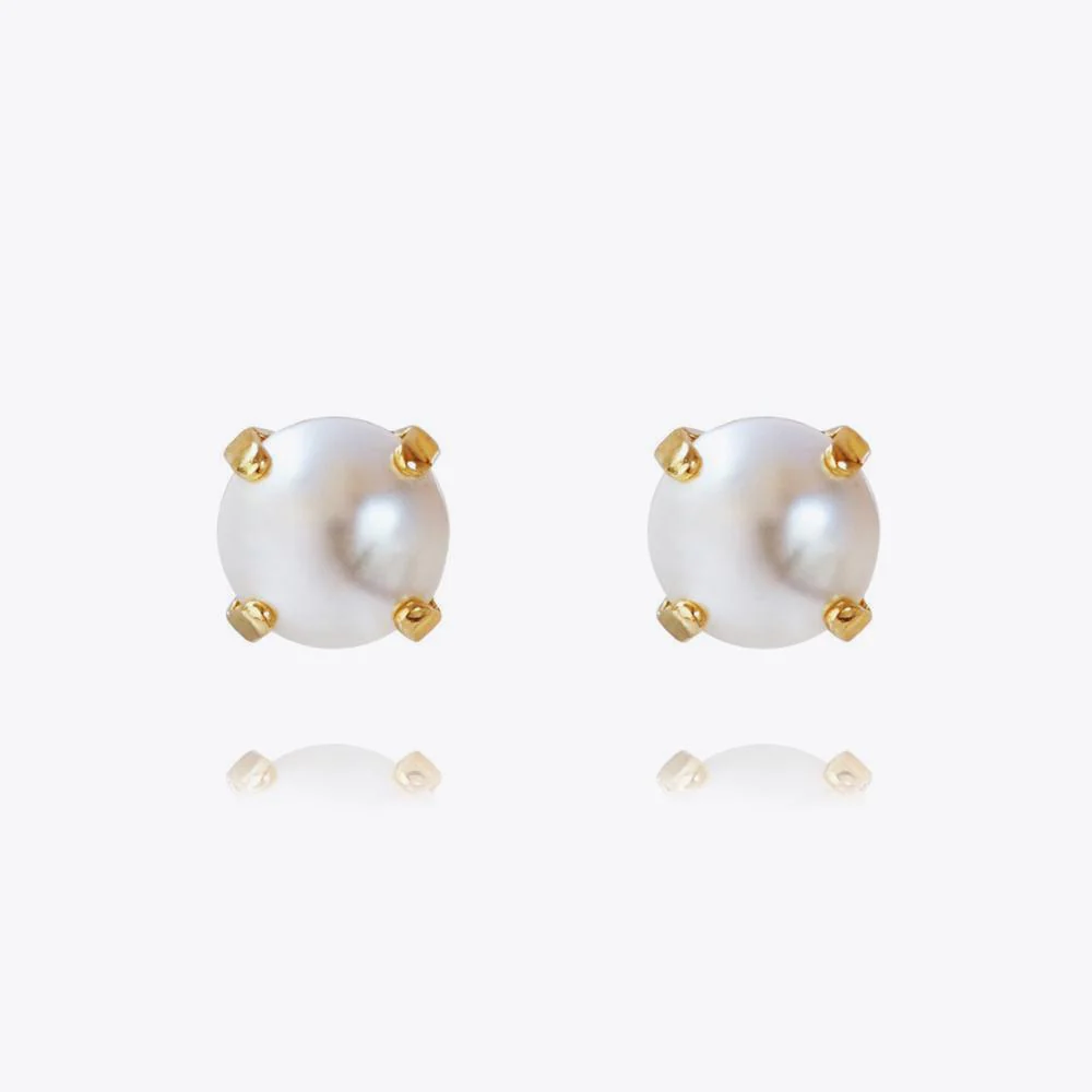 Classic Stud Earrings Gold