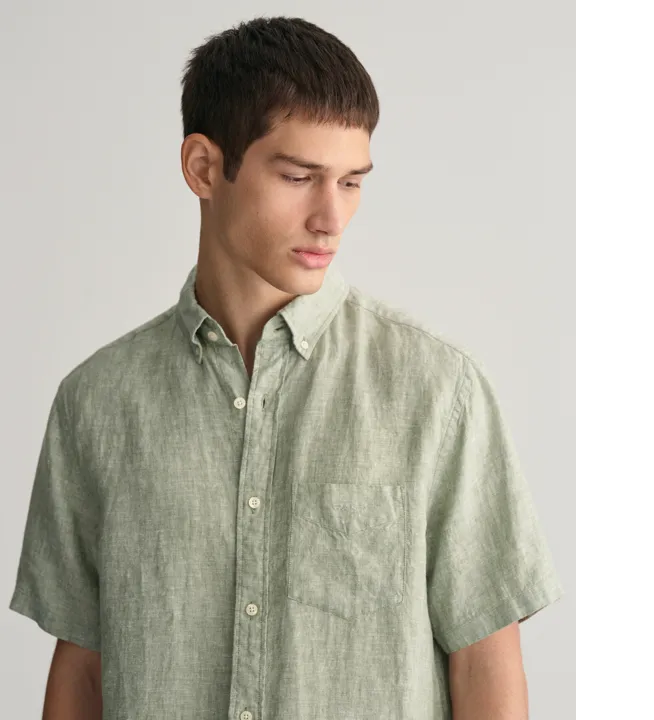 Reg Linen SS Shirt