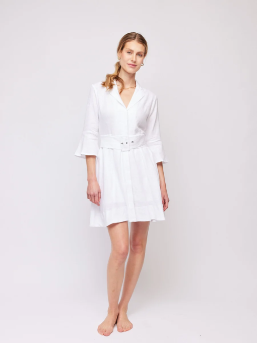 Astrid linen dress