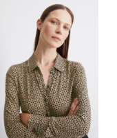 Marc O’Polo Jersey Print Blouse