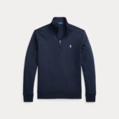 Polo Ralph Double Knit Querter Zip Pullover