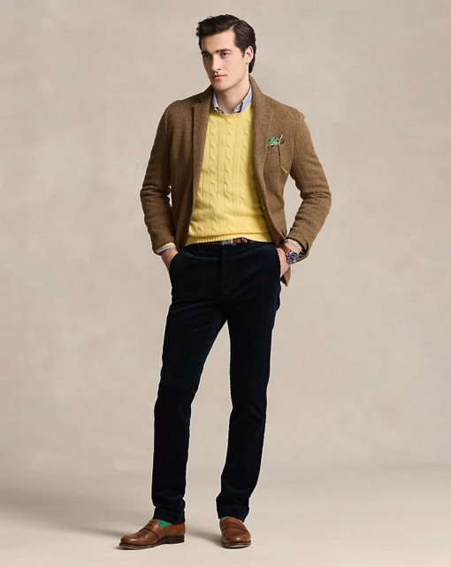 Stretch Slim Fit Corduroy Trouser