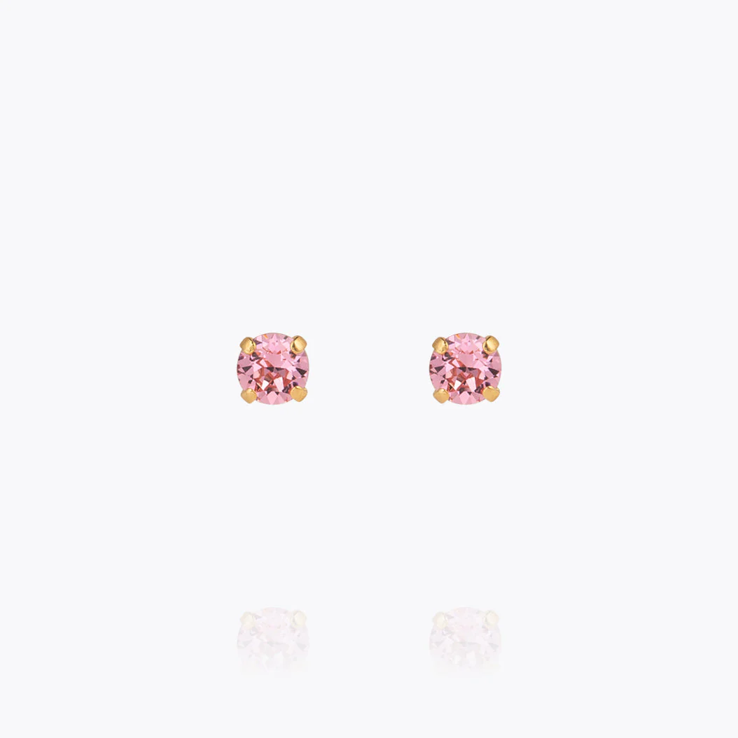 Mini Stud Earrings Gold