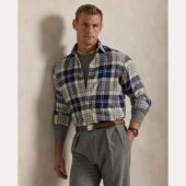 Plaid Brushed Flannel Shirt