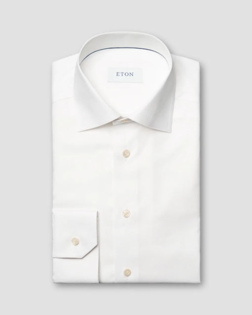 Eton Solid Signature Oxford Shirt Slim Fit