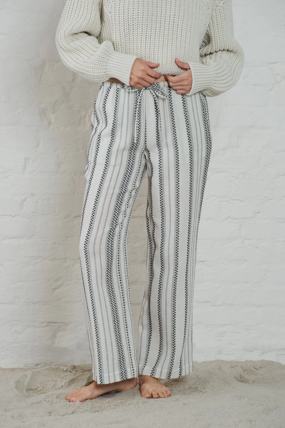 Euston striped Gauze