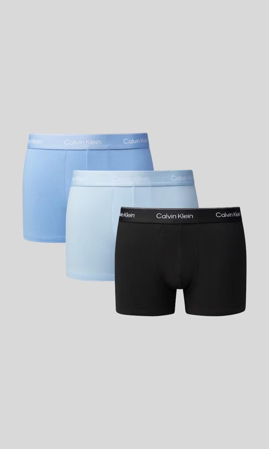 Calvin Klein 3 pk Trunk Cotton Stretch