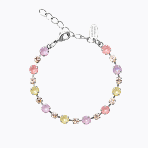 Calanthe Bracelet Rhodium