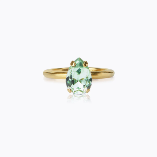 Petite Drop Ring Gold