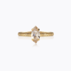 Petite Navette Ring Gold