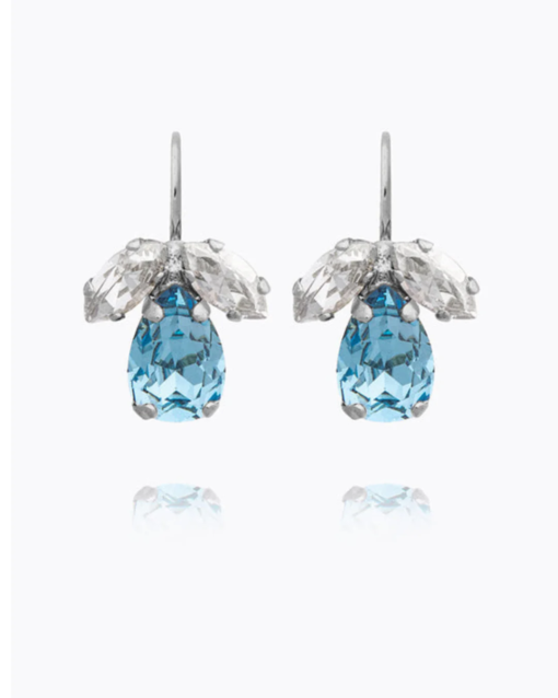 Petite Timo Earrings Rhodium