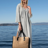 Raffia Shopper