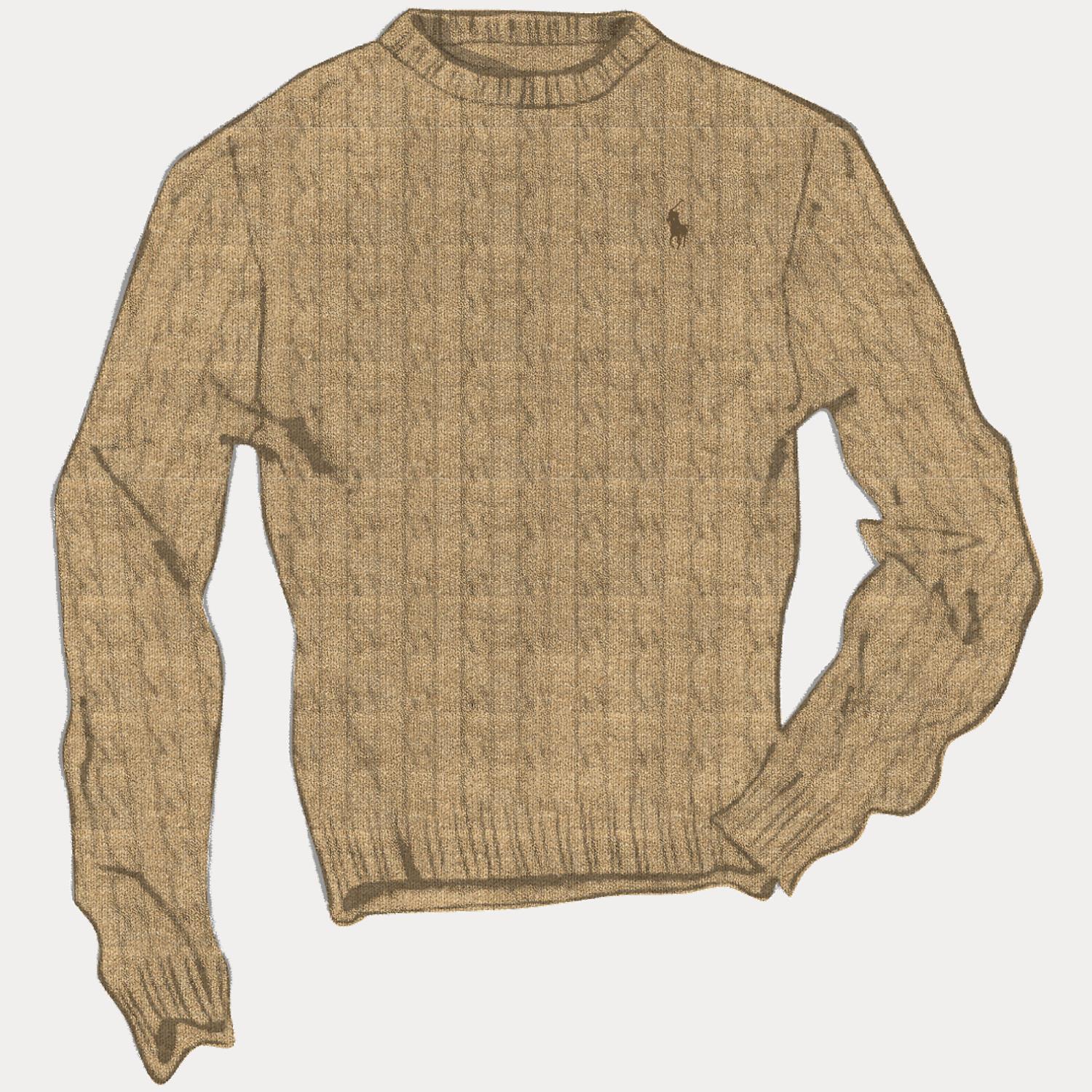 Cable Knit Cotton Sweater