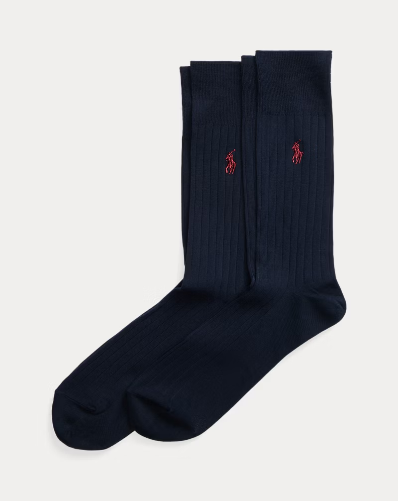 Rib Egyptian-Socks-2ok polo Ralph Lauren