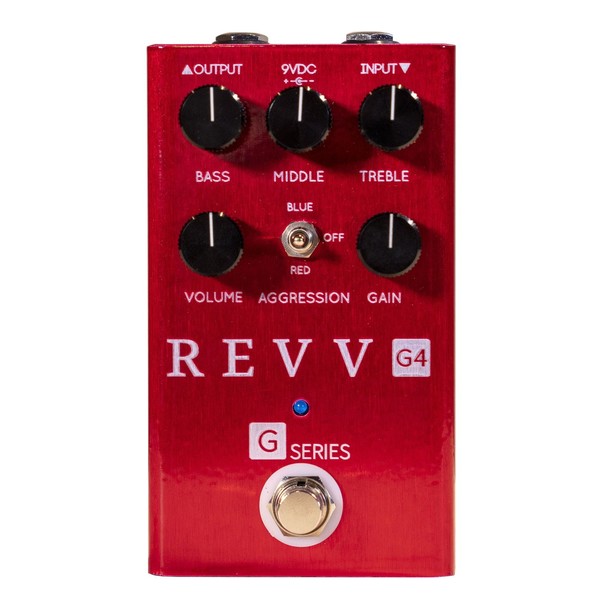 Revv G4 Distortion Clear, thick and cutting Distortion Pedal