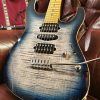 Suhr Modern Plus, Faded Trans Whale Blue Burst, Roasted Maple fingerboard, HSH