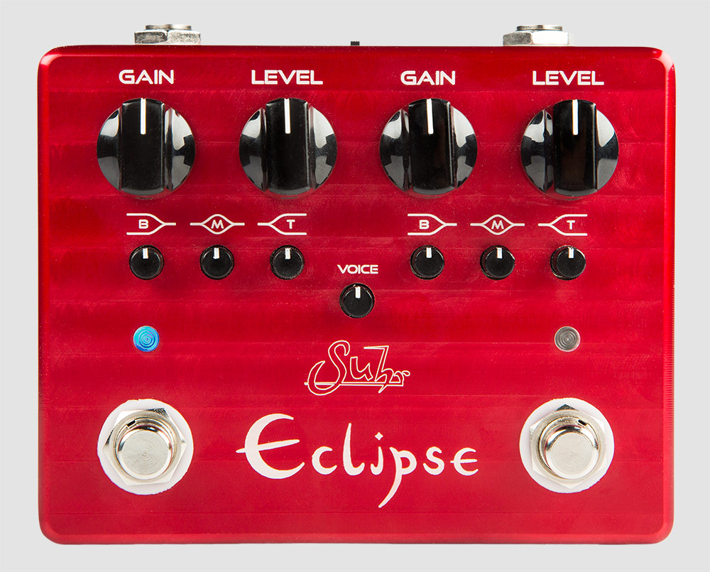 Suhr Eclipse™ Dual-Channel Overdrive/Distortion Pedal