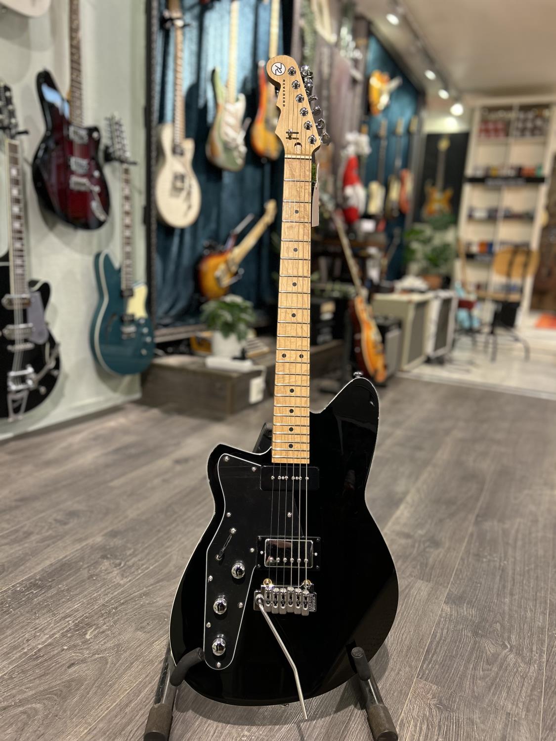 Reverend Double Agent Lefty W Midnight Black