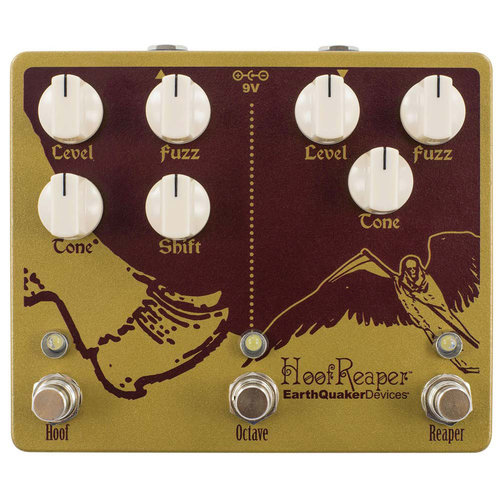 EarthQuaker Hoof Reaper V2 Double Fuzz with Octave Up