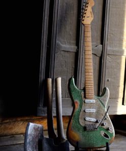 Paoletti Guitars Stratospheric HSS - Firemist Green