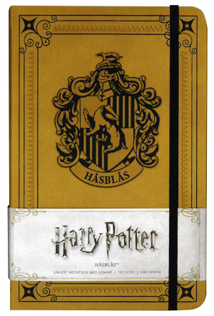 Harry Potter Håsblås. Linjert notatbok med lomme