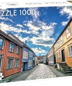 Puslespill 1000 Trondheim gamleby